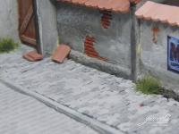 Juweela, Pflastersteine Typ W, grau - hell / dunkel Mix, Spur 0, 1:45, 24107 - 24109, Made in Germany