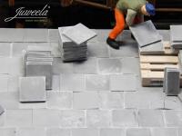 Juweela, Platten 50x50 grau dunkel, Spur 0, 1:45, 24150 - 24151, Made in Germany