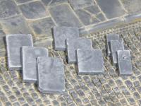 Juweela, Bürgersteig Platten, Spur 0, 1:45, 24231 - 24232, Made in Germany