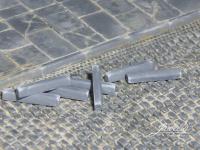Juweela, Bordsteine Gerade, Spur 0, 1:45, 24233 - 24234, Made in Germany