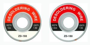 Tams Elektronik, Entlötlitze, Ø 1,0 mm - 1,5 mm, 100 g-Spule,  31-02010-01 - 31-02015-01