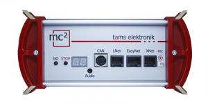 Tams Elektronik, Zentrale mc² | MasterControl 2, integr. Booster, DCC, DCC-A, RailCom, MM, MM2, m3, s88-N, X-Net, L-Net, BiDiB, CAN, 40-03007-01, 40-03017-01